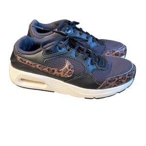 Nike Air Max SC Running Shoes DO2785-010 Women’s Sz 7 Black Leopard Animal Print